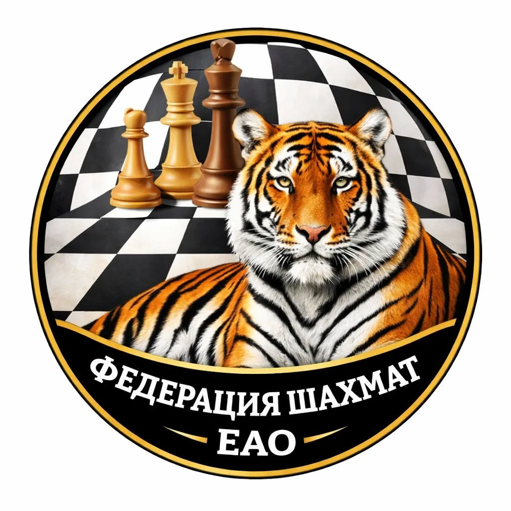 Логотип Федерации шахмат Еврейской автономной области